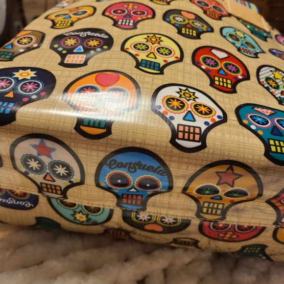 Consuela Multicolor Skull Print Tote Bag - Picture 5 of 6